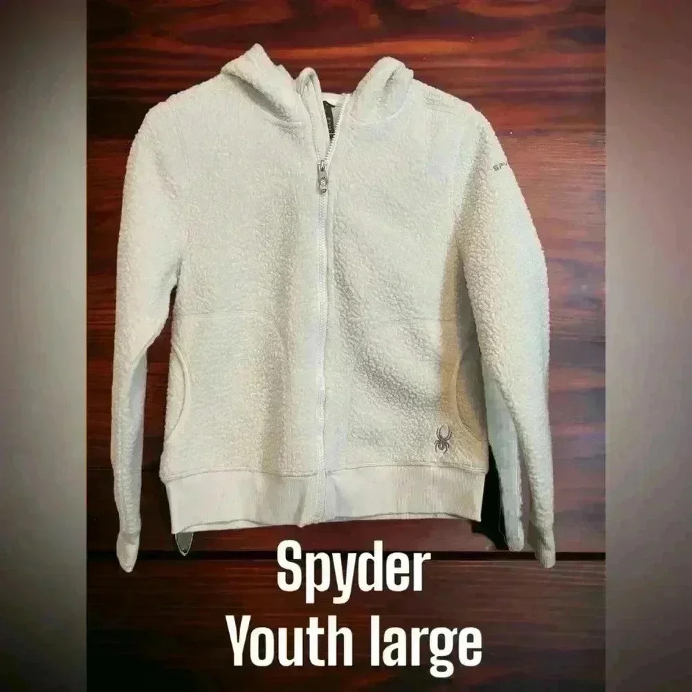Spyder youth large fleece zip‎ up